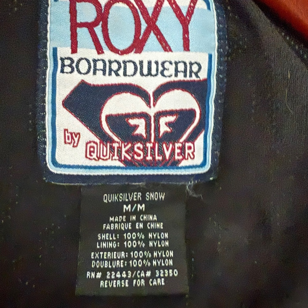 Roxy Quicksilver boardwear women’s med snowboarding jacket - Picture 5 of 5